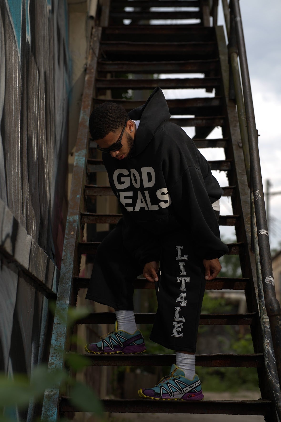 L4L 3/4 SWEATSHORTS